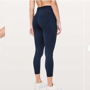 Lululemon Fast & Free 7/8 Tight II Non reflective Nulux 25”